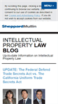 Mobile Screenshot of intellectualpropertylawblog.com